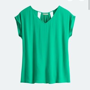 SKIES ARE BLUE Gena Cut Out Detail Top
